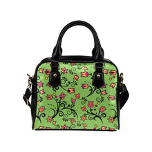 Load image into Gallery viewer, LightGreen Yellow Star Shoulder Handbag
