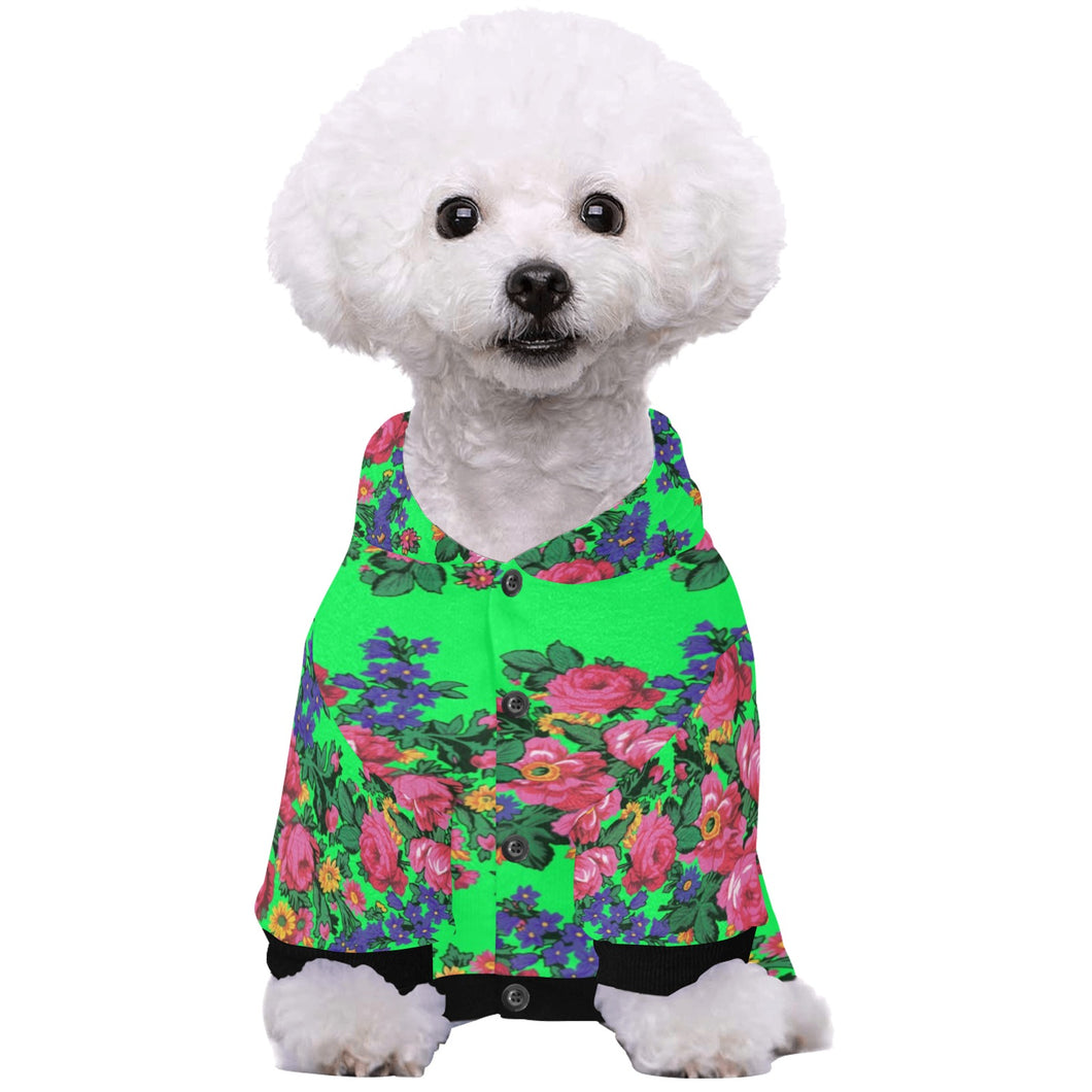 Kokum's Revenge Green Pet Dog Hoodie