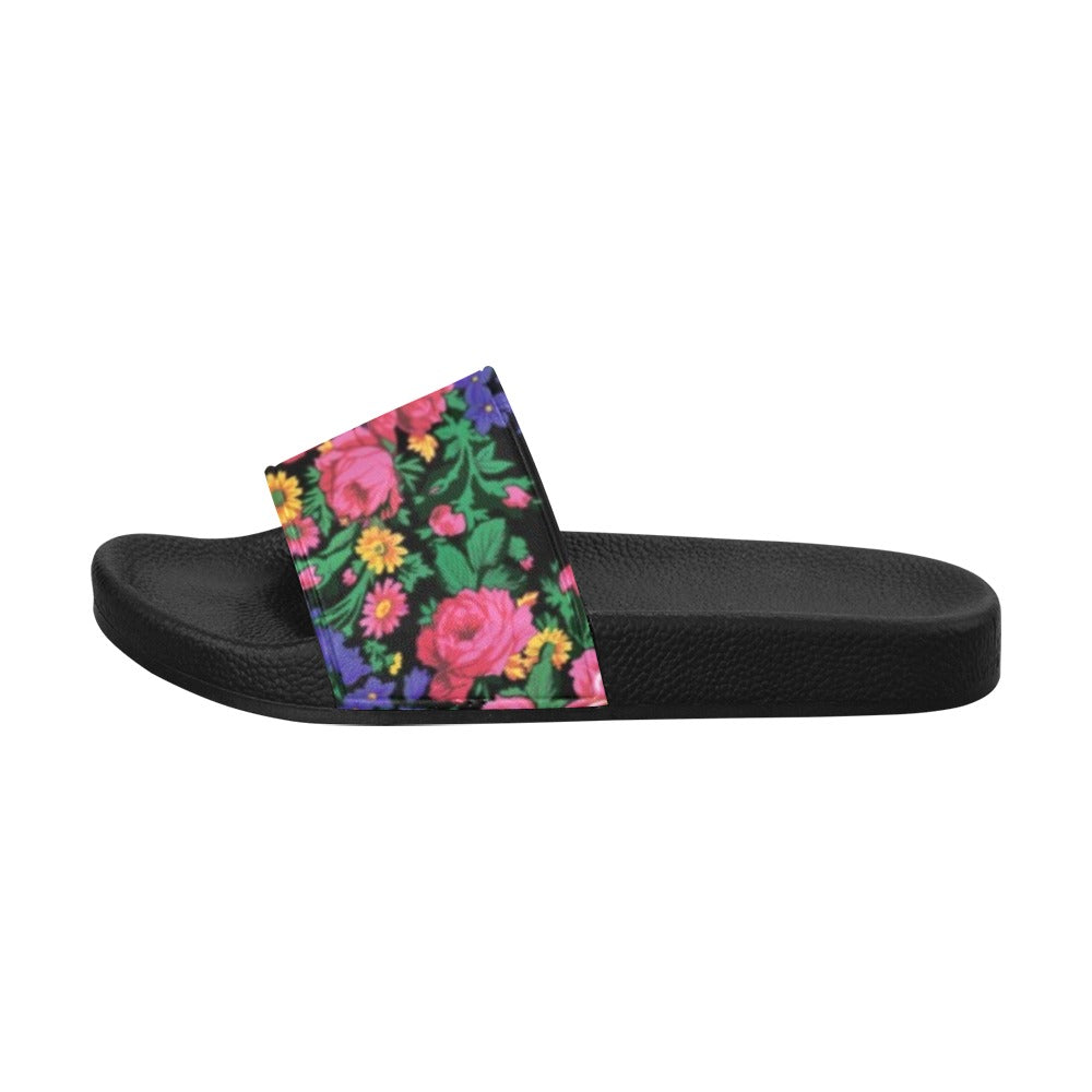 Kokum's Revenge Black Women's Slide Sandals