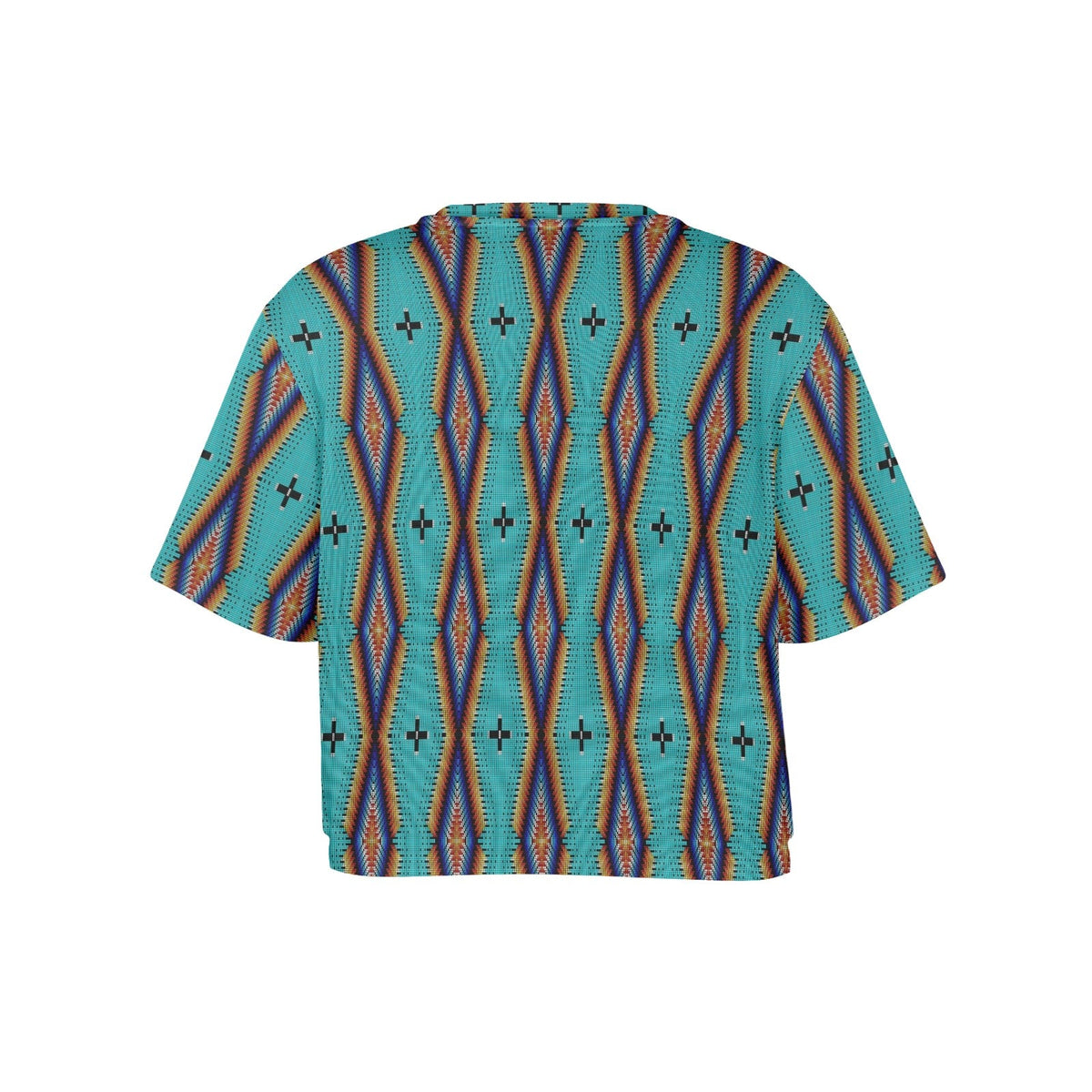 Diamond in the Bluff Turquoise Crop Top