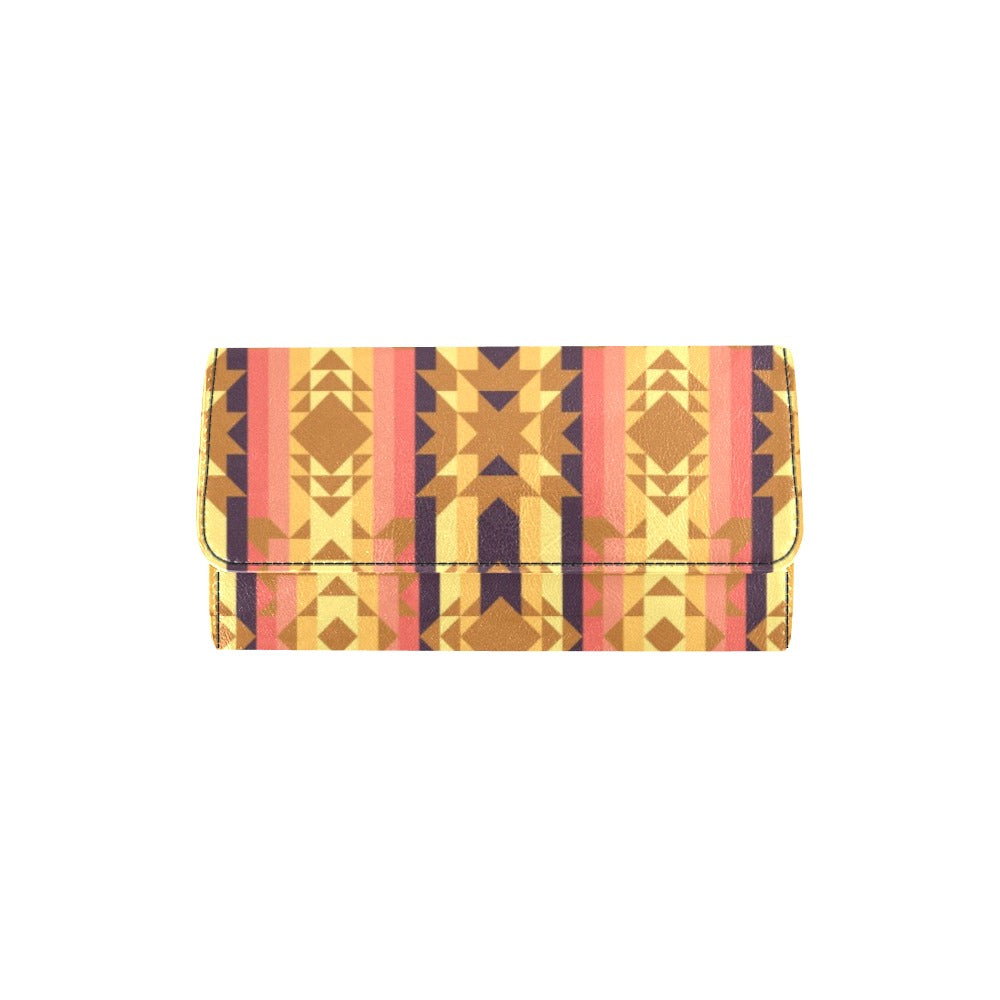 Infinite Sunset Women's Trifold Wallet