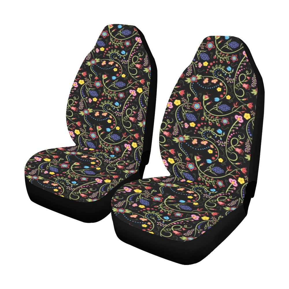 Fresh Fleur Midnight Car Seat Covers (Set of 2)