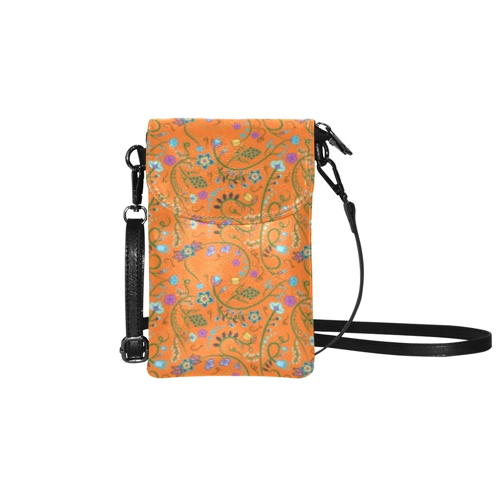 Fresh Fleur Carrot Small Cell Phone Purse