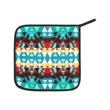 Load image into Gallery viewer, Writing on Stone Wheel Oven Mitt &amp; Pot Holder
