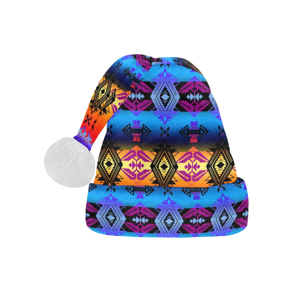 Sovereign Nation Sunset Santa Hat