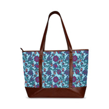 Load image into Gallery viewer, Beaded Nouveau Marine Tote Handbag
