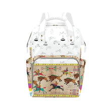 Load image into Gallery viewer, Ledger Hunt Clay Multi-Function Diaper Backpack/Diaper Bag
