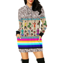 Load image into Gallery viewer, Love Stories Hoodie Dress
