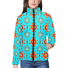 Load image into Gallery viewer, Rising Star Harvest Moon Women&#39;s Stand Collar Padded Jacket
