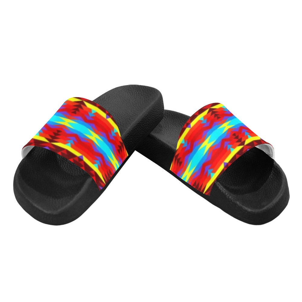 Visions of Lasting Peace Men's Slide Sandals