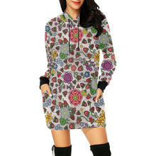 Load image into Gallery viewer, Berry Pop Bright Birch Hoodie Dress
