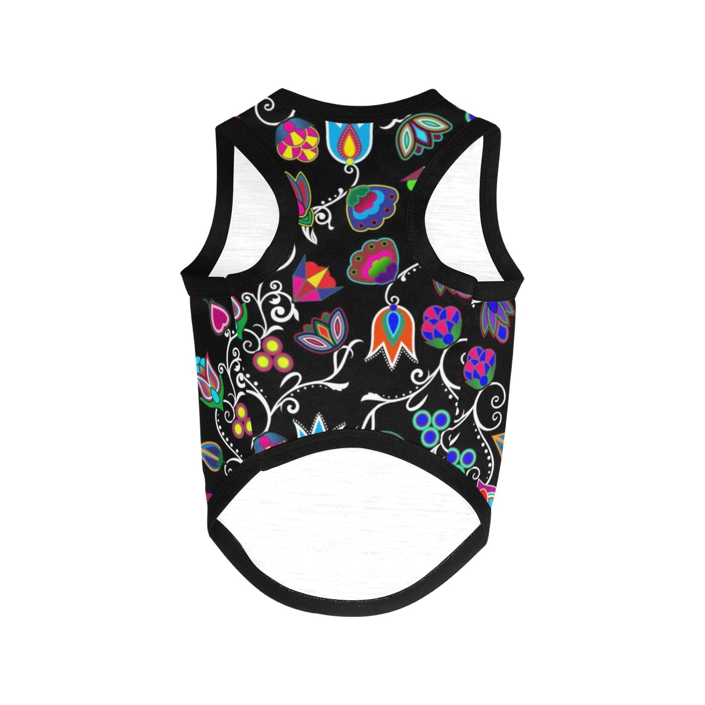 Indigenous Paisley Black Pet Tank Top