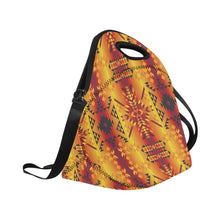 Load image into Gallery viewer, Desert Geo Yellow Red Neoprene Lunch Bag/Large
