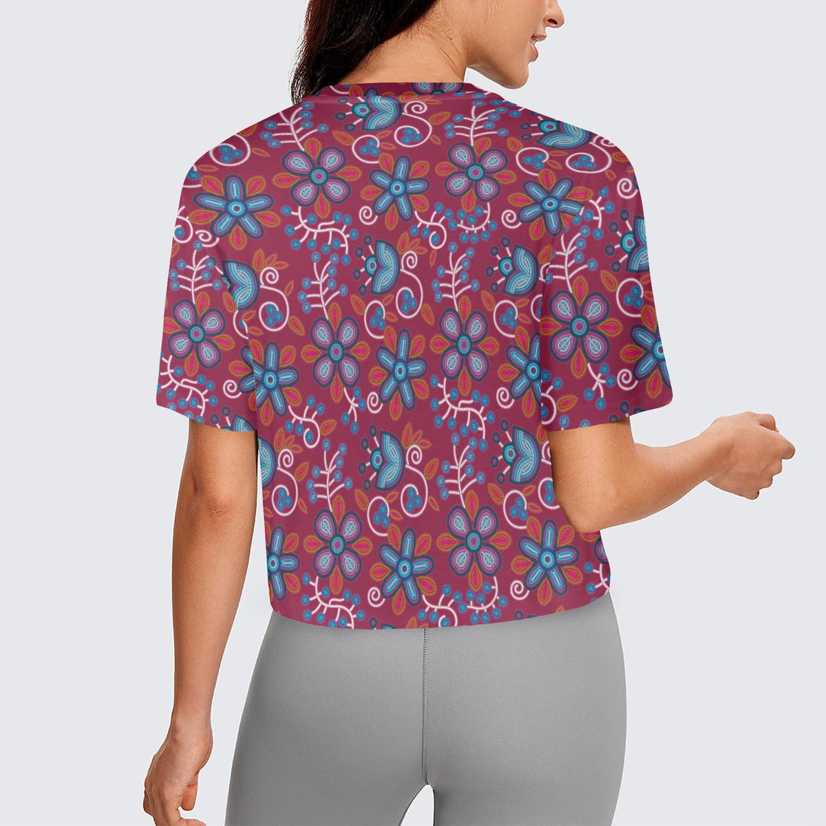 Cardinal Garden Crop Top