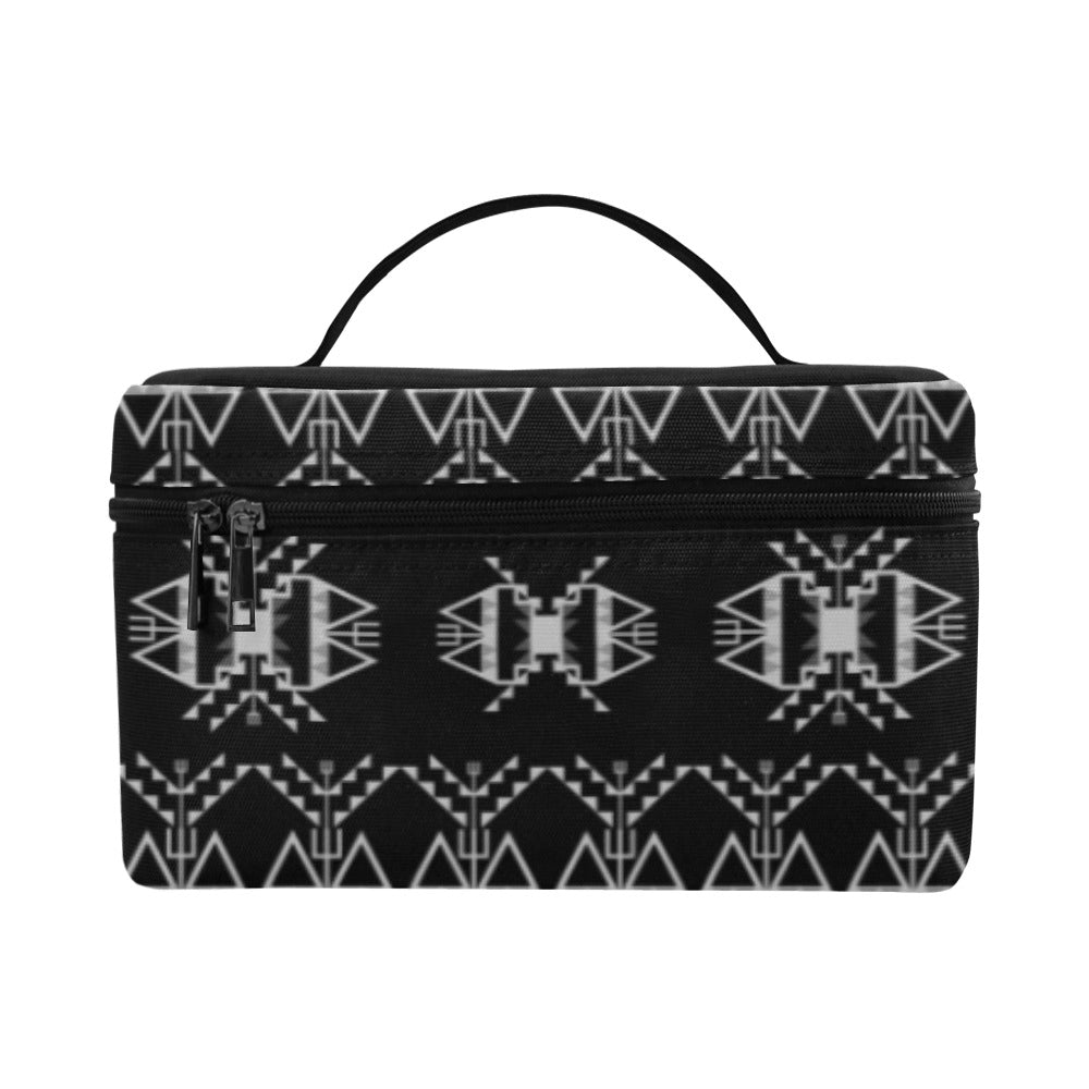 Sacred Trust Black Cosmetic Bag