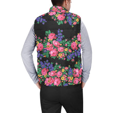 Load image into Gallery viewer, Kokum&#39;s Revenge Black Men&#39;s Padded Vest Jacket
