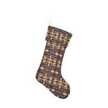 Load image into Gallery viewer, Marron Cloud Christmas Stocking
