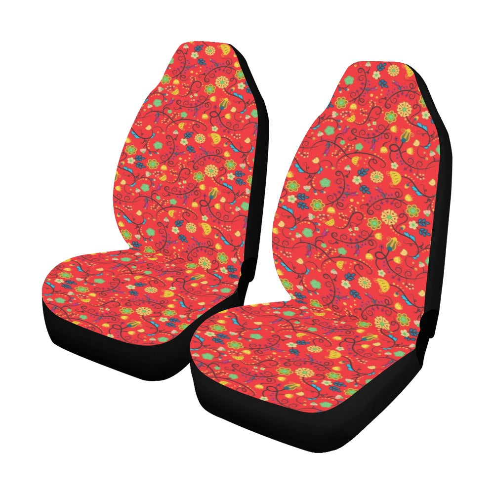 Nipin Blossom Fire Car Seat Covers (Set of 2)