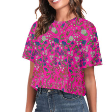 Load image into Gallery viewer, Grandmother Stories Blush Crop Top
