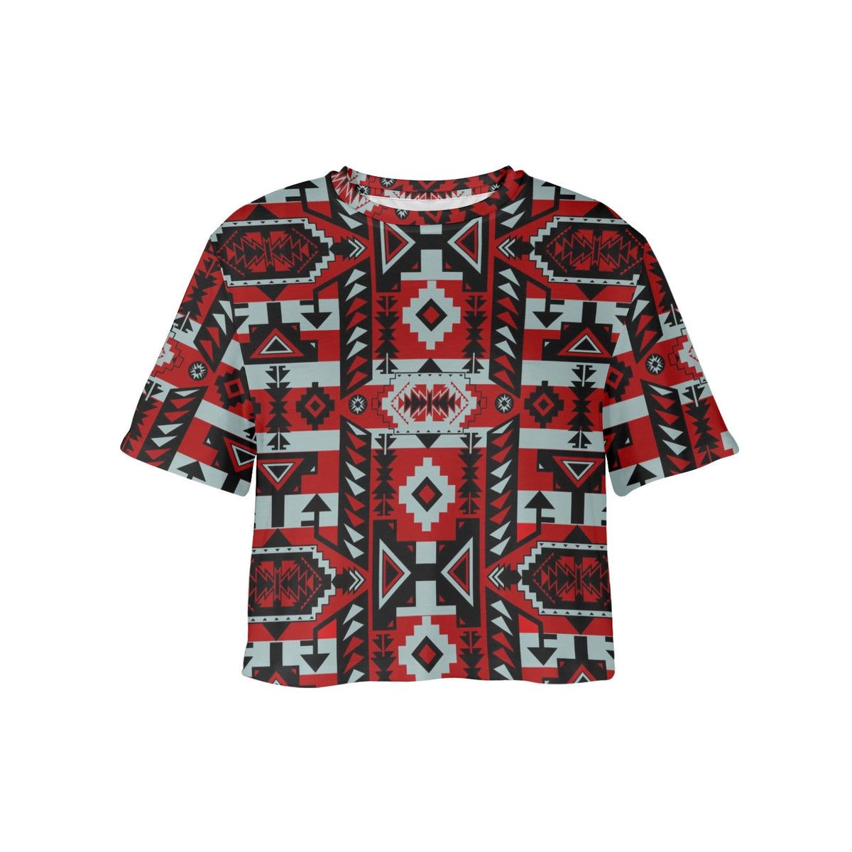 Chiefs Mountain Candy Sierra Dark Crop Top