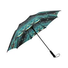 Load image into Gallery viewer, Inspire Green Semi-Automatic Foldable Umbrella
