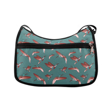 Load image into Gallery viewer, Red Swift Turquoise Crossbody Bags
