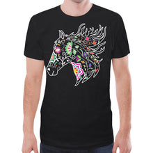 Load image into Gallery viewer, Horse Spirit Guide (Black) New T-shirt for Men
