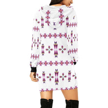 Load image into Gallery viewer, Four Directions Lodge Flurry Hoodie Dress
