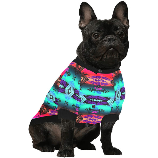 Sovereign Nation Sunrise Pet Dog Round Neck Shirt