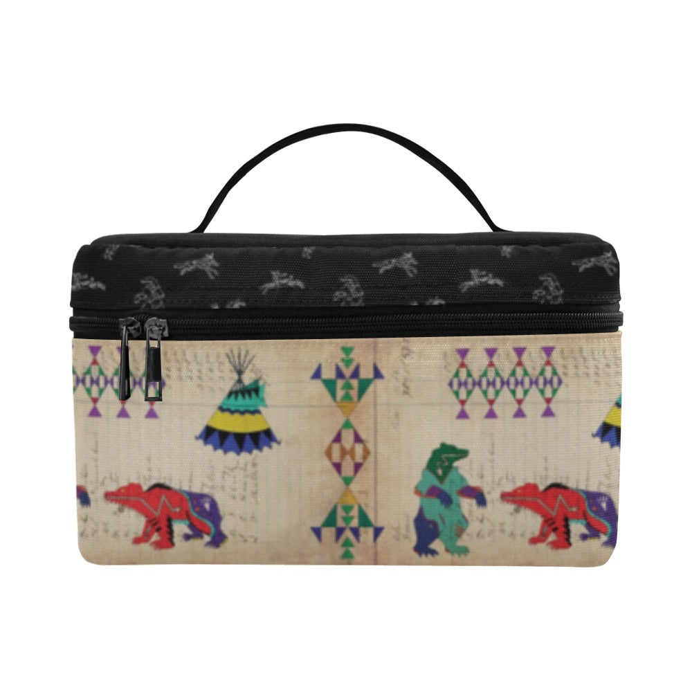 Bear Ledger Black Sky Cosmetic Bag