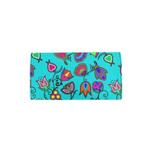 Load image into Gallery viewer, Indigenous Paisley Sky Women&#39;s Trifold Wallet
