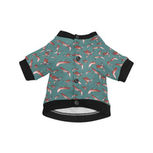 Load image into Gallery viewer, Red Swift Turquoise Pet Dog Round Neck Shirt
