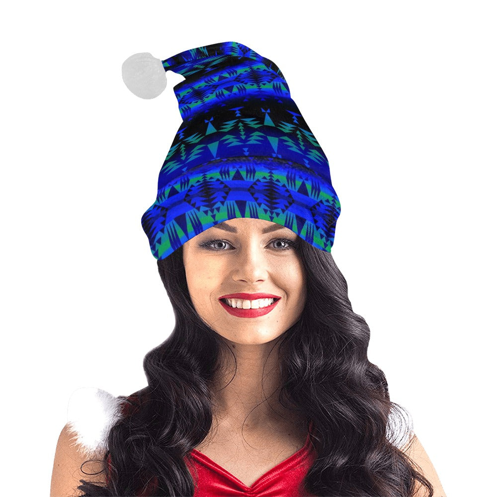 Between the Blue Ridge Mountains Santa Hat