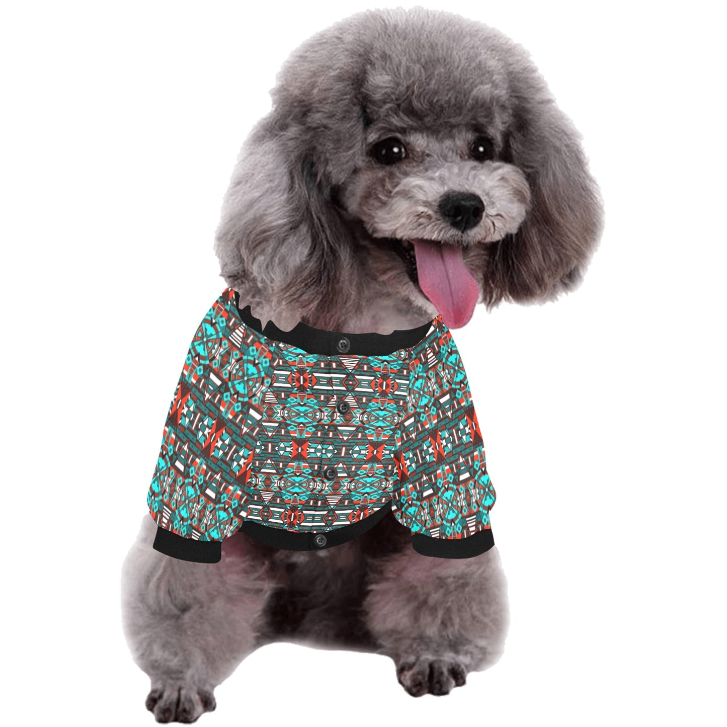Captive Winter Pet Dog Round Neck Shirt