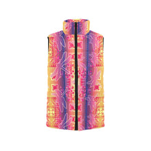 Load image into Gallery viewer, Kaleidoscope Dragonfly Women&#39;s Padded Vest Jacket
