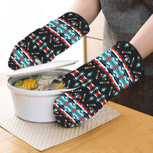 Load image into Gallery viewer, Visions of Peaceful Nights Oven Mitt &amp; Pot Holder
