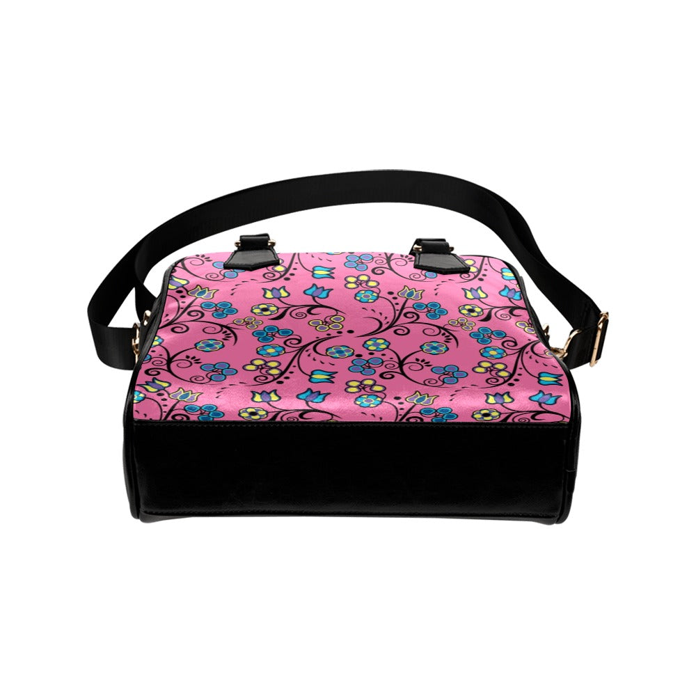 Blue Trio Bubblegum Shoulder Handbag