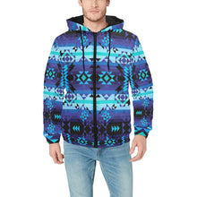 Load image into Gallery viewer, Blue Star Men&#39;s Padded Hooded Jacket
