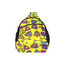 Load image into Gallery viewer, Indigenous Paisley Yellow Chest Bag
