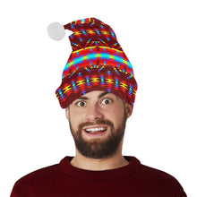 Load image into Gallery viewer, Visions of Lasting Peace Santa Hat
