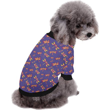 Load image into Gallery viewer, Gathering Purple Pet Dog Round Neck Shirt
