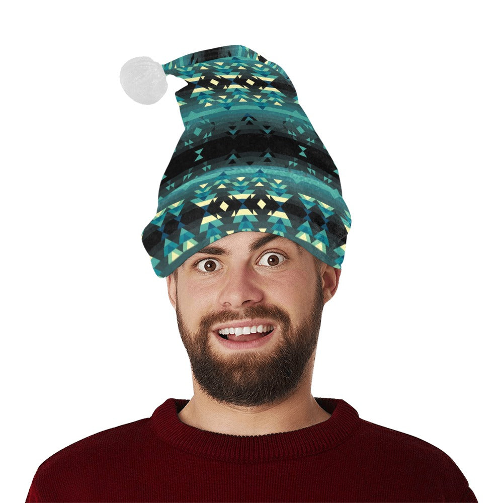 Inspire Green Santa Hat