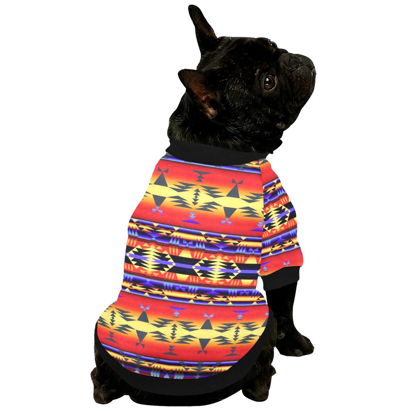 Between the San Juan Mountains Pet Dog Round Neck Shirt