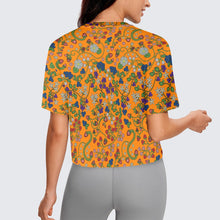 Load image into Gallery viewer, Grandmother Stories Carrot Crop Top
