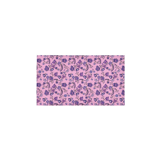 Purple Floral Amour Bath Rug 16''x 28''