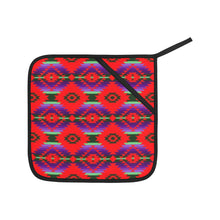 Load image into Gallery viewer, Cree Confederacy Chicken Dance Oven Mitt &amp; Pot Holder
