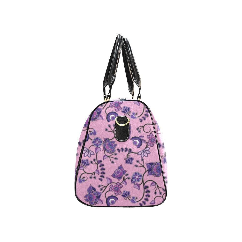 Purple Floral Amour New Waterproof Travel Bag/Small