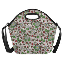 Load image into Gallery viewer, Strawberry Dreams Bright Birch Neoprene Lunch Bag/Large
