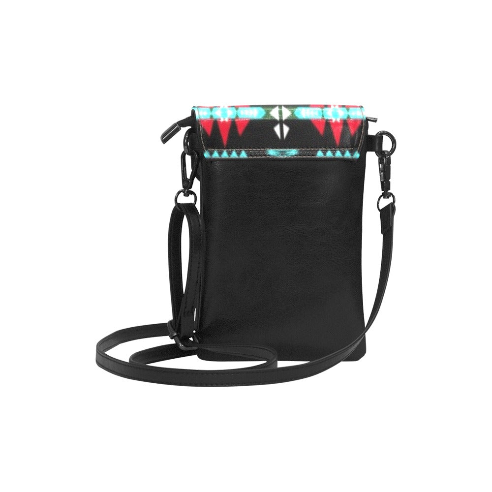 River Trail Sunset Small Cell Phone Purse