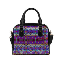 Load image into Gallery viewer, Medicine Blessing Purple Shoulder Handbag
